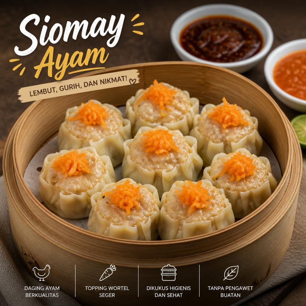 Siomay Ayam dari kategori cemilan Gopek House